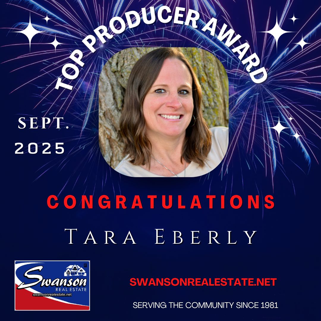 TOP PRODUCER Tara Eberly Sept 2025